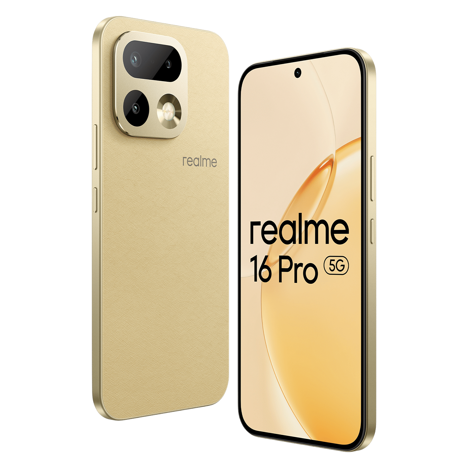 Buy realme 16 Pro 5G (8GB RAM, 128GB, Master Gold) Online - Croma